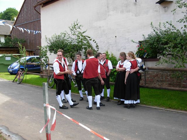Besuch des Musikfestes 40 Jahre Edelbacher Musikanten