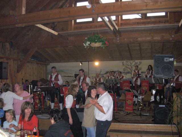 Besuch des Musikfestes 40 Jahre Edelbacher Musikanten